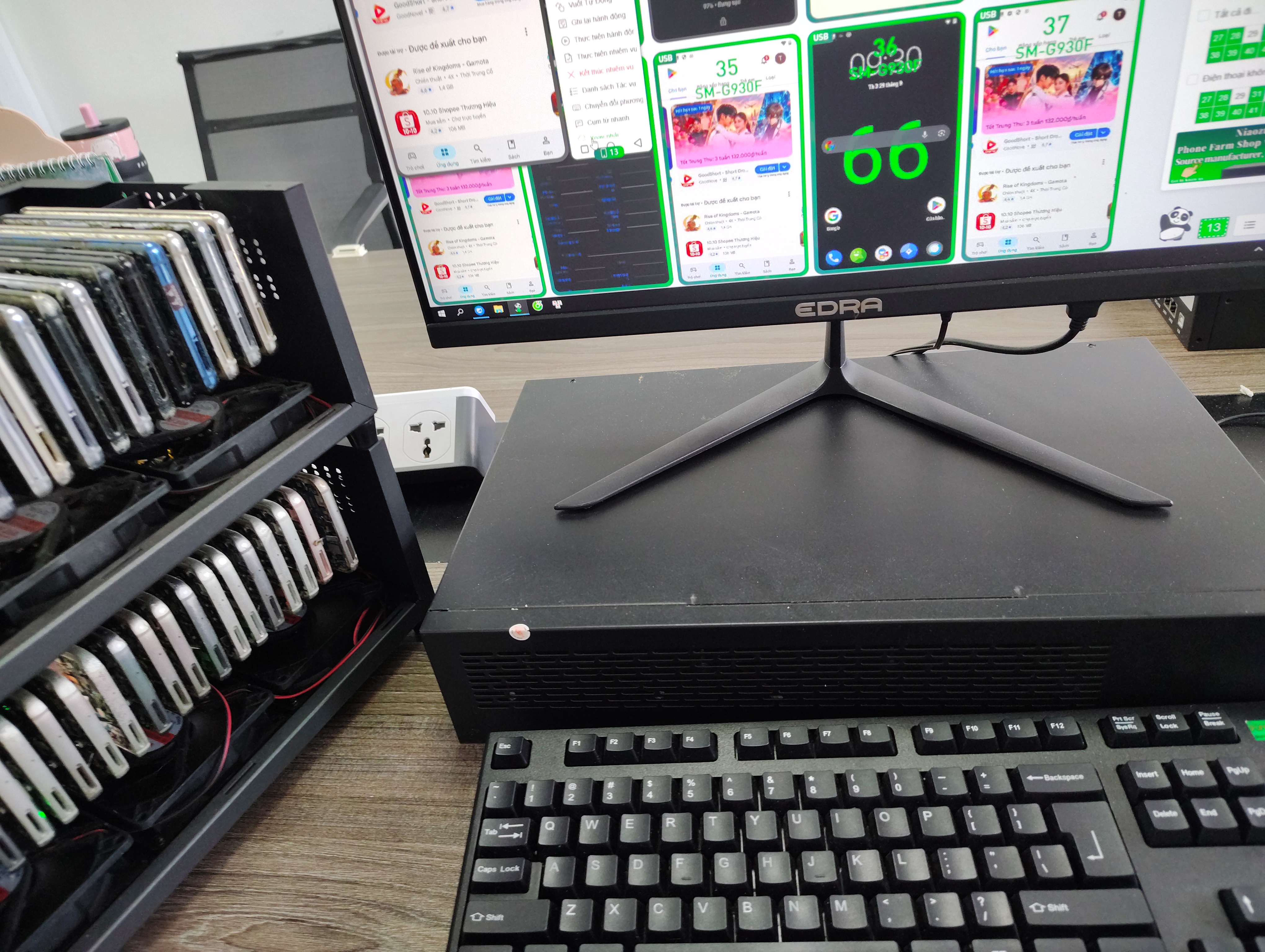 Lắp Đặt Box Phone Farm Tại Đường Trường Chinh – Hà Nội